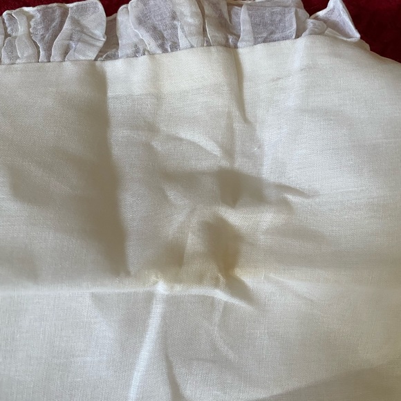 Ralph Lauren Ruffled One Standard Sham Shelter Island White Ruffle detail - Picture 10 of 11